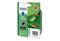 Epson T0549 - 13 ml - blauw - origineel - blister - inktcartridge - voor Stylus Photo R1800, R800