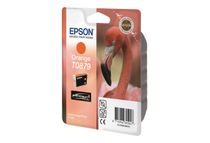 Epson T0879 - 11.4 ml - oranje - origineel - blister - inktcartridge - voor Stylus Photo R1900