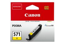 Canon CLI-571Y - 7 ml - geel - origineel - inkttank - voor PIXMA TS5051, TS5053, TS5055, TS6050, TS6051, TS6052, TS8051, TS8052, TS9050, TS9055