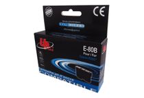 UPrint E-80B - XL grootte - zwart - compatible - inktcartridge (alternatief voor: Epson T0801)