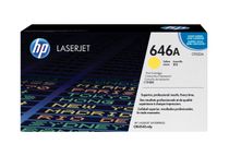 HP 646A - jaune - cartouche laser d
