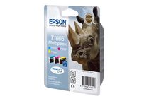 Epson T1006 Rhinocéros - Pack de 3 - cyan, magenta, jaune - cartouche d