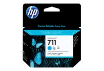 HP 711 - Pack de 3 - cyan - cartouche d