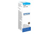 Epson T6642 - 70 ml - cyaan - origineel - inktvulling - voor EcoTank ET-14000, ET-16500, ET-2500, ET-2550, ET-2600, ET-2650, ET-3600, ET-4500, ET-4550