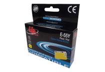 UPrint E-55Y - XL grootte - geel - compatible - inktcartridge (alternatief voor: Epson T0554)