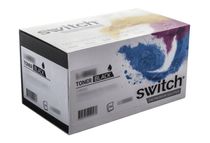 SWITCH - Zwart - compatible - tonercartridge - voor Lexmark C540, C543, C544, C546, X543, X544, X546, X548