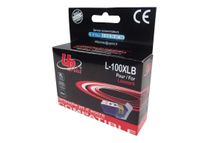 UPrint L-100XLB - XL grootte - zwart - compatible - inktcartridge (alternatief voor: Lexmark 100XLA)