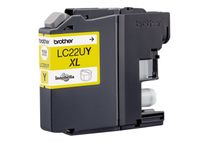 Brother LC22UY - XL - geel - origineel - inktcartridge - voor Brother DCP-J785DW, DCP-J785DWXL, MFC-J985DW; INKvestment Work Smart MFC-J985DW