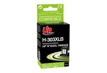 UPrint H-303XLB - zwart - gereviseerd - inktcartridge (alternatief voor: HP 303XL, HP T6N04AE)