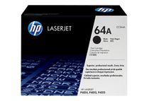 HP 64A - zwart - origineel - LaserJet - tonercartridge (CC364A)