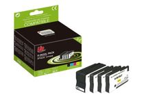 Cartouche compatible HP 963XL - pack de 4 - noir, cyan, magenta, jaune - Uprint