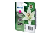 Epson T0593 - 13 ml - magenta - origineel - blister - inktcartridge - voor Stylus Photo R2400