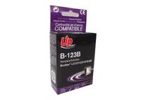 UPrint B-123B - zwart - compatible - inktcartridge (alternatief voor: Brother LC127, Brother LC123, Brother LC121)