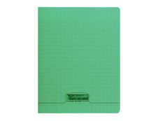 Calligraphe 8000 - Cahier polypro 17 x 22 cm - 96 pages - grands carreaux (Seyes) - vert