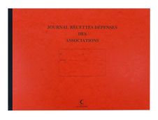ELVE - Journal des dépenses et recettes pour associations - 27 x 37 cm