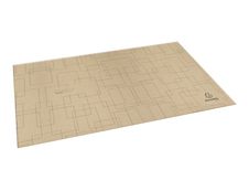 Exacompta Eterneco - Sous-main carton - 58,5 x 38,5 cm - motifs géométriques bruns