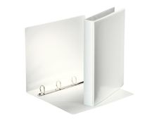 Esselte ESSENTIALS - Classeur à anneaux personnalisable - Dos 44 mm - A4 - pour 250 feuilles - blanc