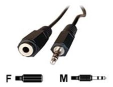 MCL Samar - rallonge de câble audio/stéréo JACK 3,5 (M)/(F) - 5 m