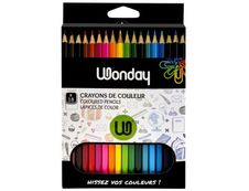 Wonday - 18 Crayons de couleur