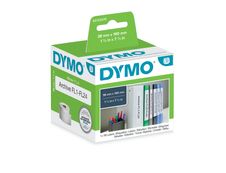 Dymo LabelWriter MultiPurpose  - Ruban d'étiquettes auto-adhésives - 1 rouleau de 1000 étiquettes (13 x 25 mm) - fond blanc écriture noire 