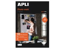 Apli Paper - Papier photo mat - A4 - 120 g/m² - 100 feuilles