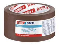 Tesapack Basic - Ruban adhésif d'emballage - 50 mm x 66 m - transparent