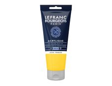 Lefranc & Bourgeois - Peinture acrylique - jaune primaire - 80 ml