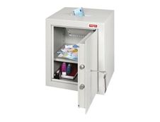 Reskal MLW45 - Coffre-fort de dépôt 54L - à clé - acier blanc