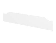 Voile de fond pour bureau 160 cm CONNEXION - L130  - Blanc