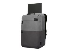 Targus Travel Sagano EcoSmart - Sac à dos pour ordinateur portable 15,6" - noir/gris