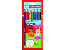 STABILO Color - 12 Crayons de couleur