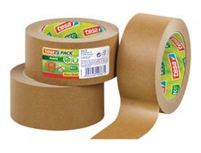 Tesapack - Ruban adhésif d'emballage - papier écologique kraft - 50 mm x 50 m