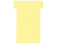 Nobo - 100 Fiches en T - Taille 2 - jaune
