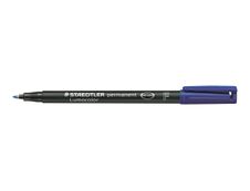 STAEDTLER LUMOCOLOR 318 - Marqueur permanent - pointe fine - bleu