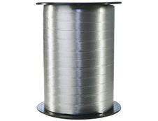 Maildor - Bolduc lisse - ruban d'emballage 7 mm x 500 m - argent