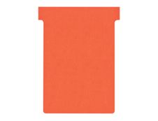 Nobo fiche en T - 8 x 12 cm - rouge (pack de 100)
