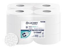 Lucart Professional AquaStream 150 - Papier toilette - 12 rouleaux - 150 m