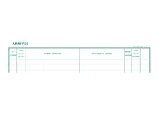 Exacompta - Registre Enregistrement du courrier - 32 x 27 cm - 200 pages