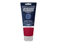Lefranc & Bourgeois - Peinture acrylique - rouge carmin - 80 ml