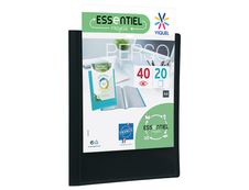 Viquel - Porte vues personnalisable - 40 vues - A4 - noir