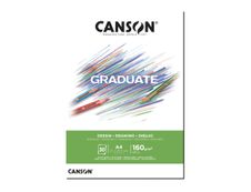 Canson Graduate - Bloc dessin - 30 feuilles - A4 - 160 gr