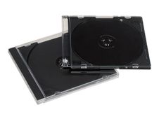 Fellowes - Pack 10 boîtiers CD Noir