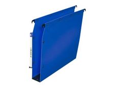 Oxford - 10 Dossiers suspendus pour armoires - bleu - fond 50 mm