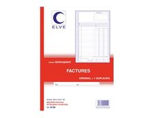 ELVE - Manifold Carnet de factures - 50 dupli - A4