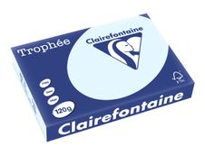 Clairefontaine Trophée - Papier couleur - A4 (210 x 297 mm) - 120 g/m² - 250 feuilles - bleu