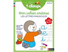 T'choupi - Mon cahier ardoise - Lettres minuscules cursives