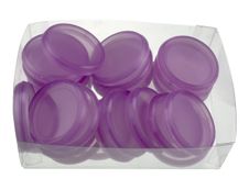 ATOMA - extension pour reliure - violet transparent (pack de 24)