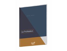 Agenda Le Professeur - 2 semaines sur 2 pages - 21 x 27 cm - imprimé graphique - Quo Vadis