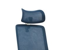 Appuie-tête pour fauteuil de bureau ergonomique POLAR - bleu et gris