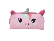 Trousse rectangulaire Kids Licorne - 1 compartiment - rose  - Bagtrotter